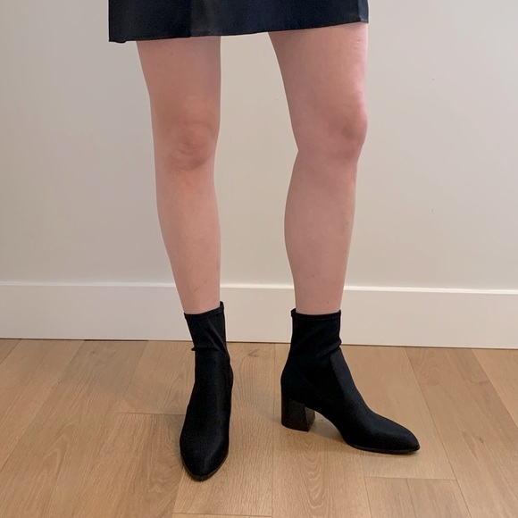 ASOS black sock boot BRAND NEW and never worn. - Picture 3 of 7